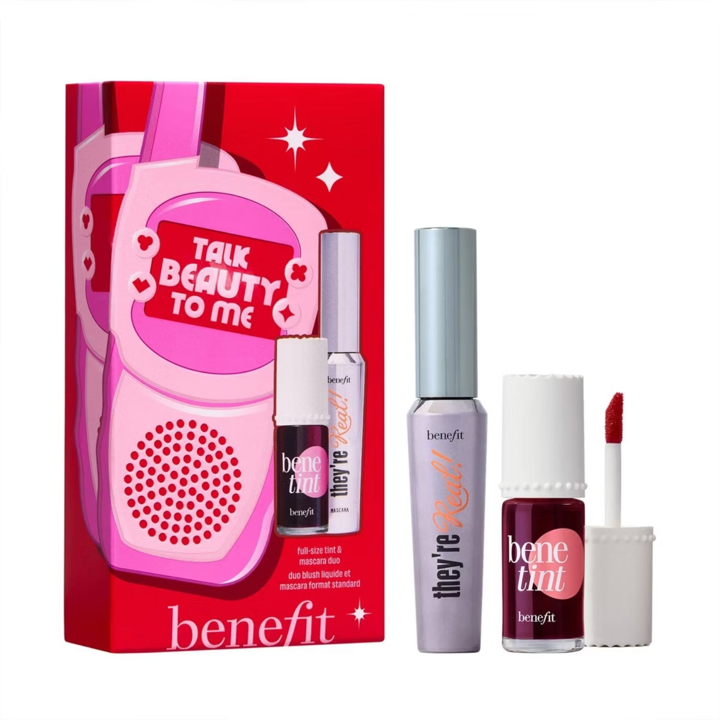 Benefit Cosmetics Holiday 2025 Mascara Tint Set Talk Beauty To Me - 1.76oz/3pc