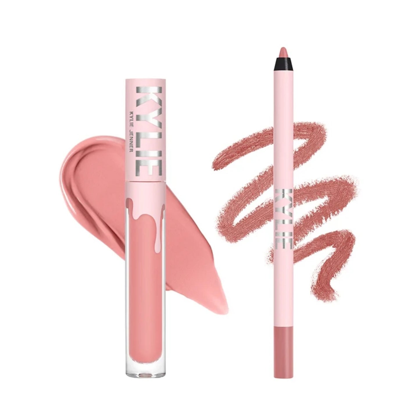 Kylie Jenner Matte Liquid LipStick and Lip Liner Kit - Koko k 300