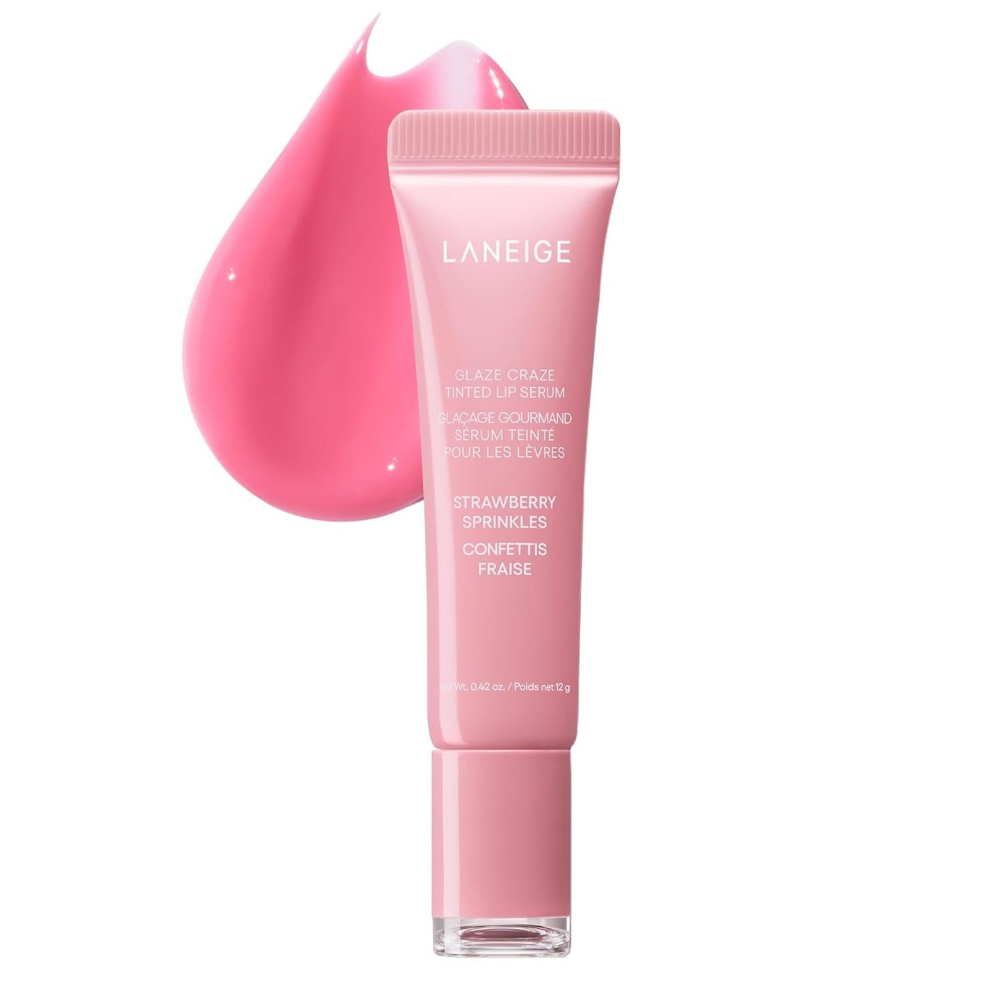Laneige Glaze Craze Tinted Lip Serum – Strawberry Sprinkles (12 g / 0.42 oz)