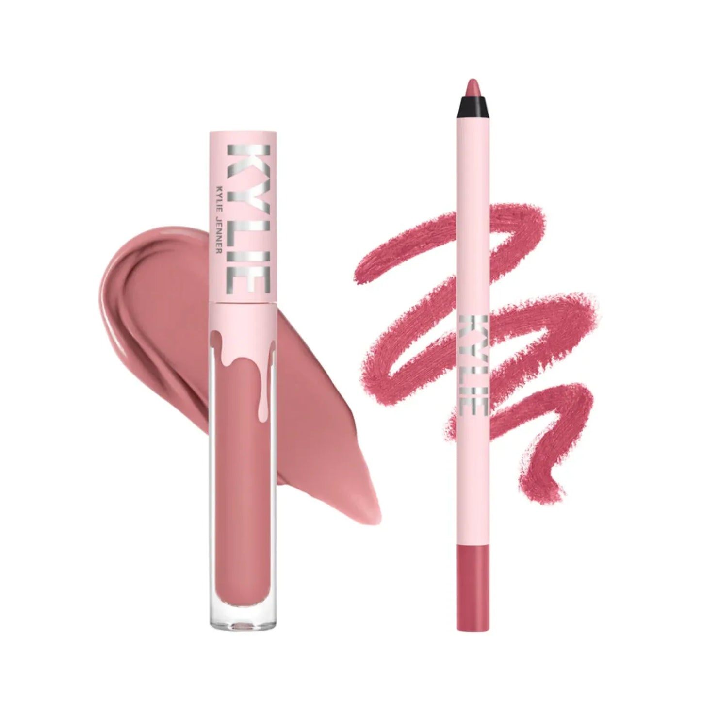 Kylie Jenner Matte Liquid LipStick and Lip Liner Kit - Posie K 100