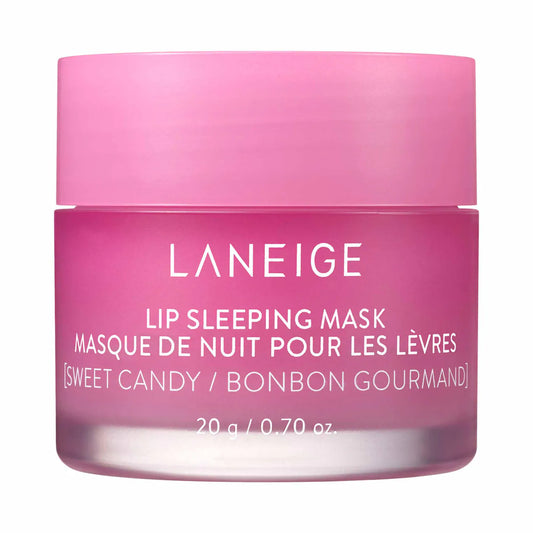 LANEIGE Lip Sleeping Mask – Intense Hydration Lip Treatment with Vitamin C Sweet Candy (0.70 oz/ 20 g)