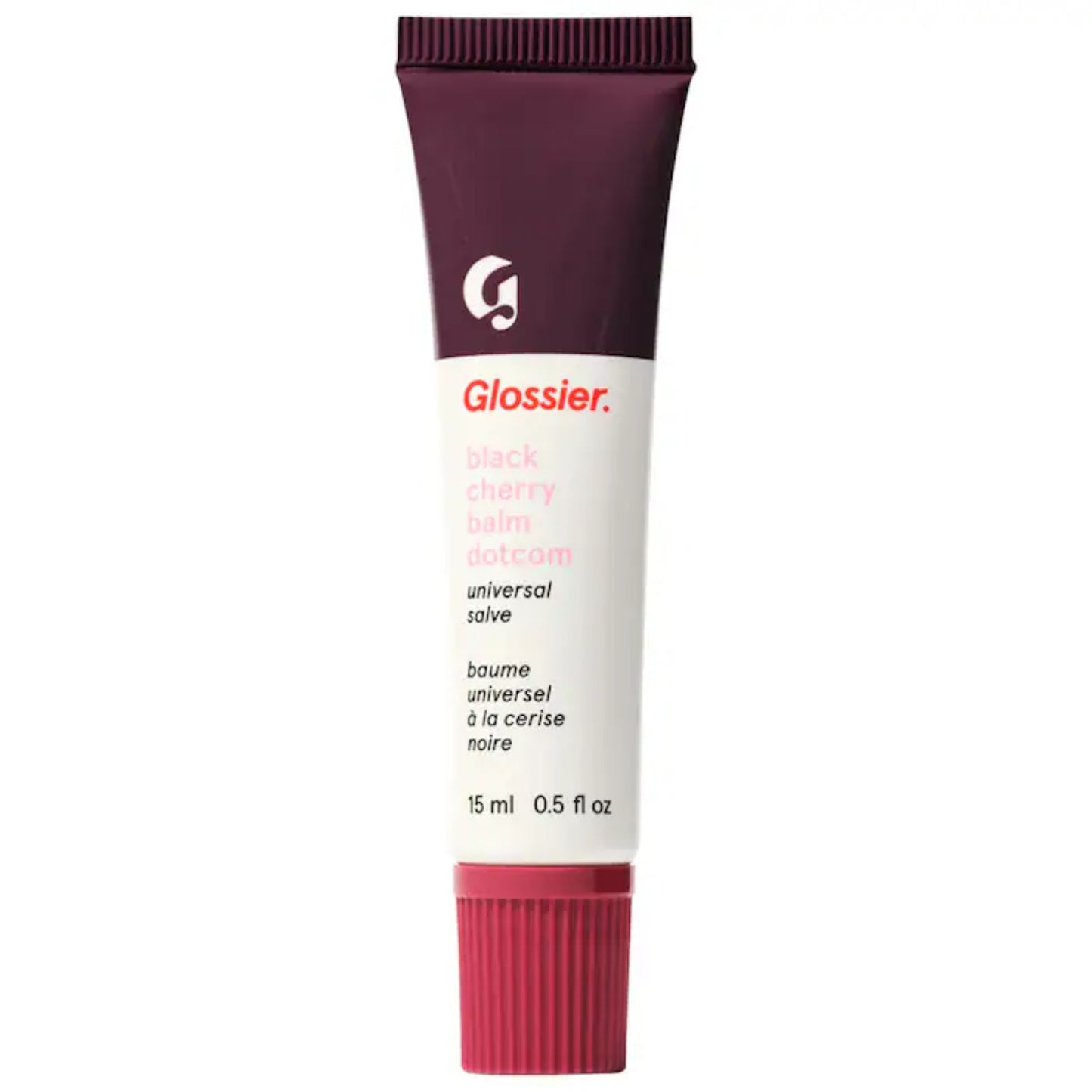 Glossier Balm Dotcom Lip Balm and Skin Salve- Black Cherry bam