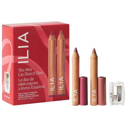 ILIA Lip Sketch Hydrating Lipstick + Lip Liner Crayon