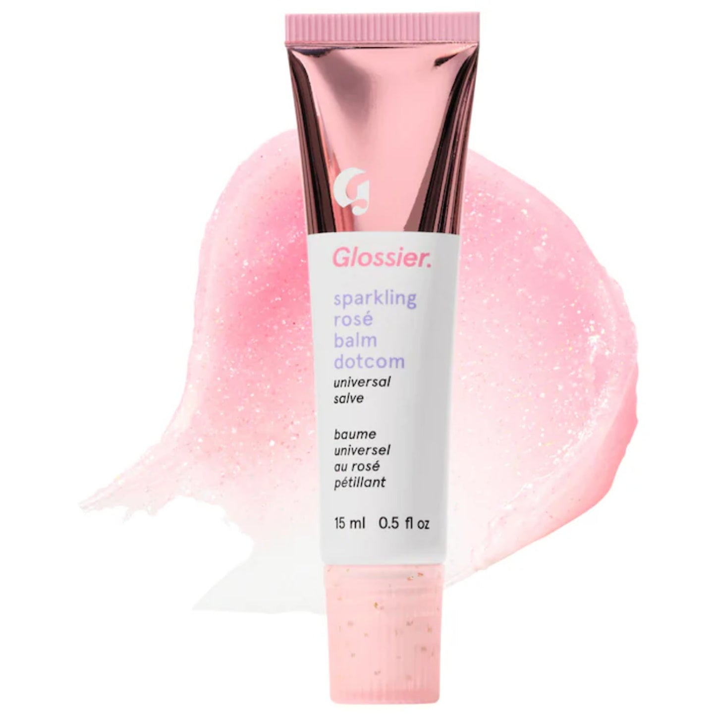 Glossier Balm Dotcom Lip Balm and Skin Salve- Sparkling Rose